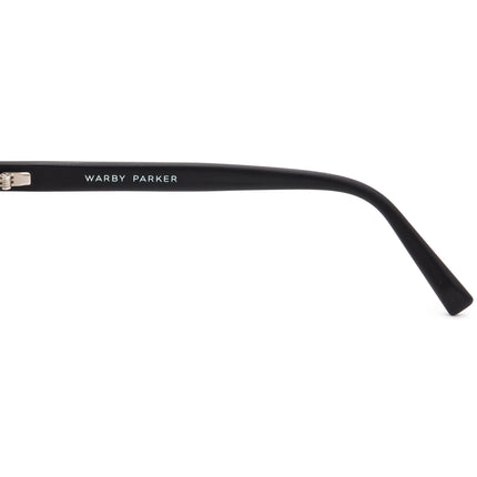 Warby Parker Eyeglasses Percey M LBF 101 Matte Black Round Frame Italy 48[]20 140