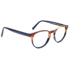 Warby Parker Eyeglasses Percey W Limited Edition 224 Tortoise&Navy Blue Round Frame 51[]20 140