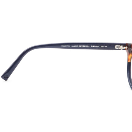 Warby Parker Eyeglasses Percey W Limited Edition 224 Tortoise&Navy Blue Round Frame 51[]20 140