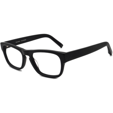 Warby Parker Eyeglasses Roosevelt 101 Matte Black Rectangular Frame 54[]18 145