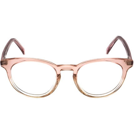 Warby Parker Women's Eyeglasses Sadie 625 Rose Water Fade Horn Rim Frame 49[]20 140