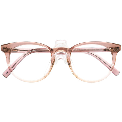 Warby Parker Women's Eyeglasses Sadie 625 Rose Water Fade Horn Rim Frame 49[]20 140