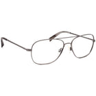 Warby Parker Sunglasses Frame Only Upshaw 2150 Gunmetal Pilot Metal 56 mm