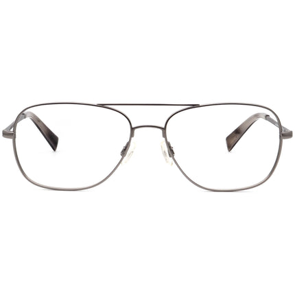 Warby Parker Sunglasses Frame Only Upshaw 2150 Gunmetal Pilot Metal 56 mm