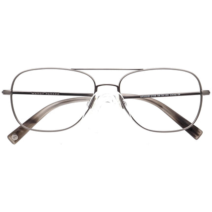 Warby Parker Sunglasses Frame Only Upshaw 2150 Gunmetal Pilot Metal 56 mm