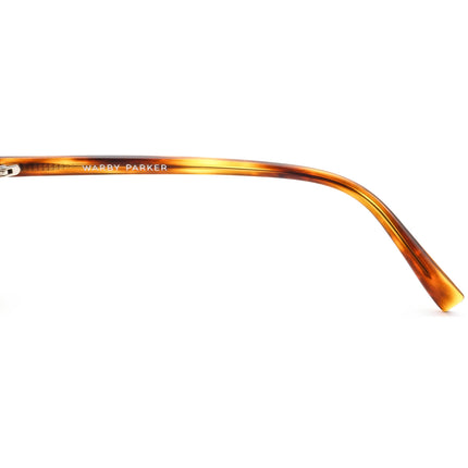 Warby Parker Eyeglasses Watts 280 Caramel Tortoise Round Frame 49[]18 145