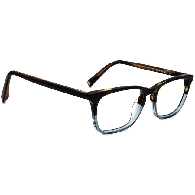 Warby Parker Eyeglasses Welty 325 Tortoise & Blue Rectangular Frame 52[]18 145