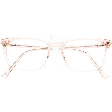 Warby Parker Women's Eyeglasses Welty M 600 Rose Water Horn Rim Frame 52[]18 145