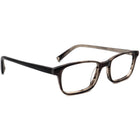 Warby Parker Eyeglasses Wilkie 150 Striped Gray Rectangular Frame 50[]18 145