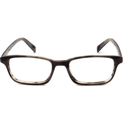 Warby Parker Eyeglasses Wilkie 150 Striped Gray Rectangular Frame 50[]18 145