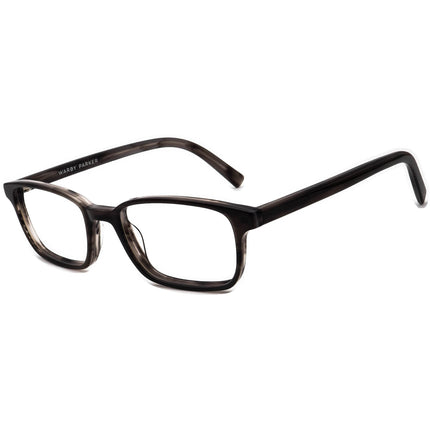 Warby Parker Eyeglasses Wilkie 150 Striped Gray Rectangular Frame 50[]18 145