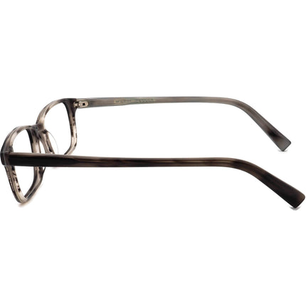 Warby Parker Eyeglasses Wilkie 150 Striped Gray Rectangular Frame 50[]18 145
