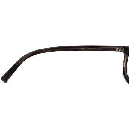 Warby Parker Eyeglasses Wilkie 150 Striped Gray Rectangular Frame 50[]18 145