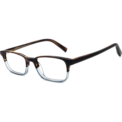 Warby Parker Eyeglasses Wilkie 325 Brown/Clear Rectangular Frame 50[]18 145