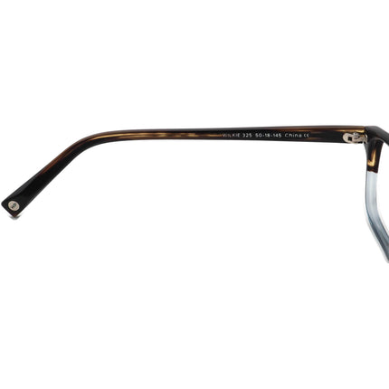 Warby Parker Eyeglasses Wilkie 325 Brown/Clear Rectangular Frame 50[]18 145