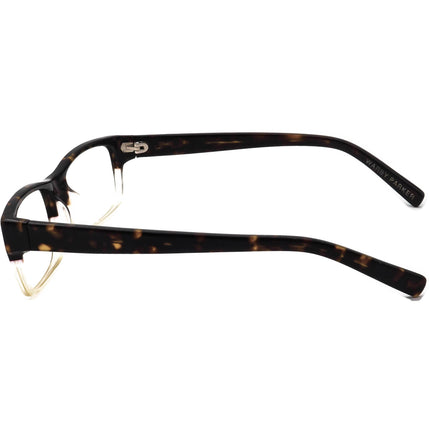 Warby Parker Eyeglasses Wiloughby 203 Dark Tortoise/Clear Rectangular Frame 52[]18 138