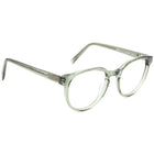 Warby Parker Eyeglasses Wright M 712 Transparent Green Round Frame 51[]19 140