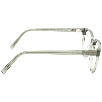 Warby Parker Eyeglasses Wright M 712 Transparent Green Round Frame 51[]19 140