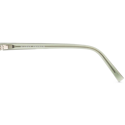 Warby Parker Eyeglasses Wright M 712 Transparent Green Round Frame 51[]19 140