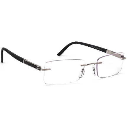 Silhouette 5402 60 6052 Carbon Intarsia Eyeglasses 51□19 145