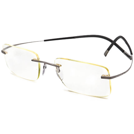 Silhouette 7581 60 6061 Icon Collection Rimless Eyeglasses 52 mm