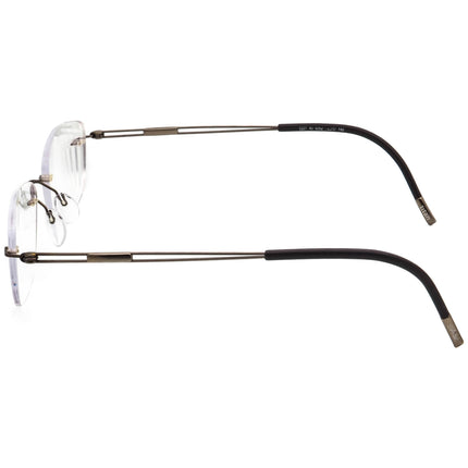 Silhouette 5227 40 6052 Titan Rimless Eyeglasses 52 mm