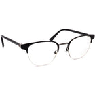 Gucci GG0020O 001 Half Rim Eyeglasses 49 mm