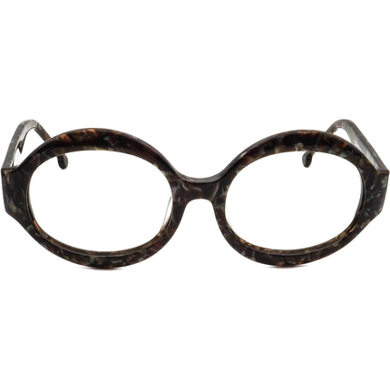 Sunglasses Fiction Lou 33-04 0117 Olive Marble Round 55 mm