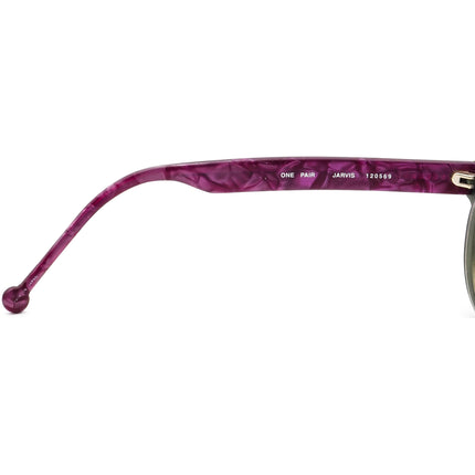 Women's Eyeglasses Jarvis 120569 Green&Purple Marble B-Shape Frame Japan 48[]19 135