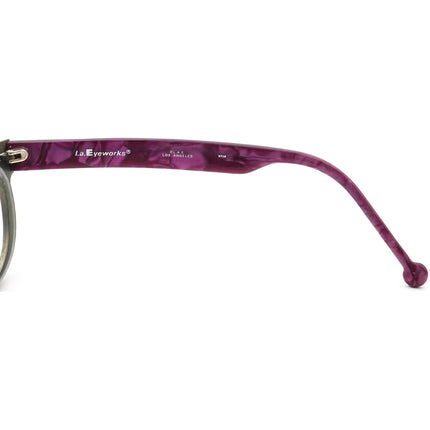 Women's Eyeglasses Jarvis 120569 Green&Purple Marble B-Shape Frame Japan 48[]19 135