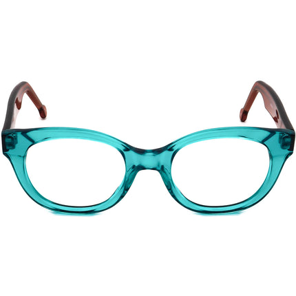 Eyeglasses Kowalski 244247 Transparent Blue/Brown B-Shape Frame France 48[]18 145