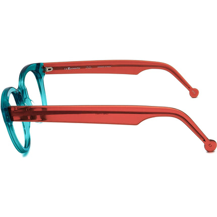 Eyeglasses Kowalski 244247 Transparent Blue/Brown B-Shape Frame France 48[]18 145
