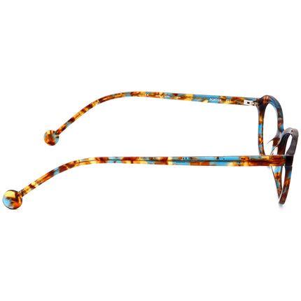l.a.Eyeworks Women's Eyeglasses Porter 921 African Tortoise Semi Cat Eye Frame Japan 50[]17 140