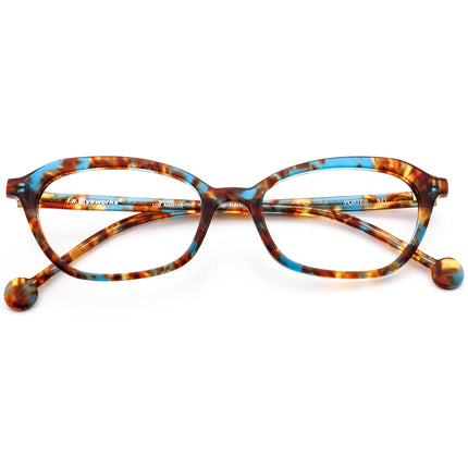 l.a.Eyeworks Women's Eyeglasses Porter 921 African Tortoise Semi Cat Eye Frame Japan 50[]17 140