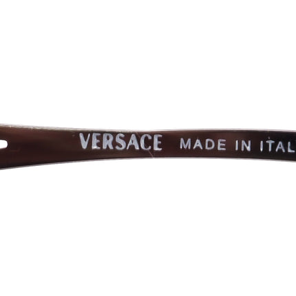 Versace Women's Sunglasses MOD. N81-H 89M/482 Gunmetal Rectangular Metal Italy 57 mm