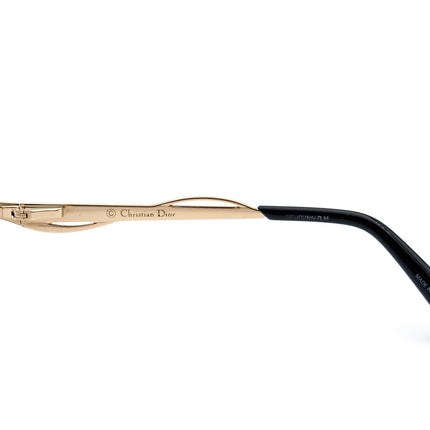 Christian Dior Women's Eyeglasses CD3784 G8E Purple Gold Rectangular Metal Frame Italy 55[]15 140