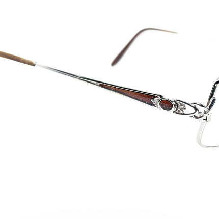 Jonathan Kate Women's Eyeglasses Xanadu Copper/Brown Rectangular Metal Frame Korea 52[]16 137