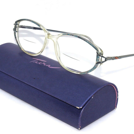 Tura Women's Eyeglasses Silver/Clear Oval Frame 53[]16 125