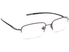 Nike Women's Eyeglasses with Flexon 4084 013 Gunmetal Half Rim Frame 53[]19 145