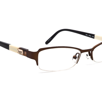 Coach Women's Eyeglasses HC 5007 (Willow) 9046 Satin Brown Rectangular Frame 50[]16 135