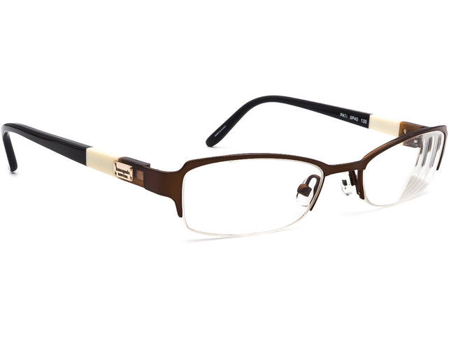 Coach Women's Eyeglasses HC 5007 (Willow) 9046 Satin Brown Rectangular Frame 50[]16 135