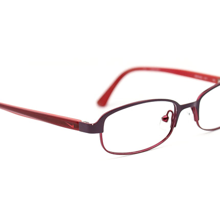 Nike Women's Eyeglasses 5554 515 Purple/Burgundy Oval Frame 49[]17 135