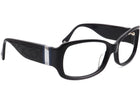Coach Women's Sunglasses Jenni S469 Black Rectangular 58 mm