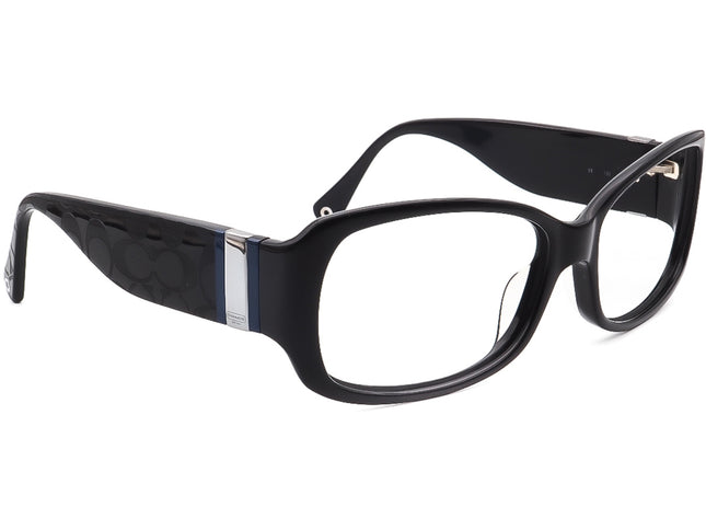 Coach Women's Sunglasses Jenni S469 Black Rectangular 58 mm