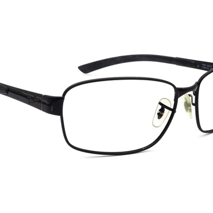 Ray-Ban Sunglasses RB 3413 002 Black Wrap Metal Italy 59 mm