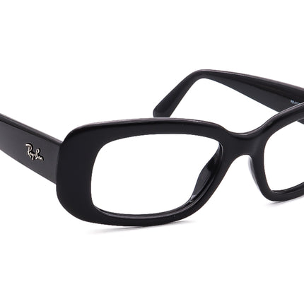 Ray-Ban Women's Sunglasses RB 4122 601 Black Rectangular Italy 50 mm