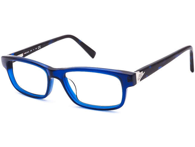 Nike Brille 5518 428 Blau Rechteckige Fassung 49[]15 130