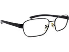Ray-Ban Sunglasses RB 3430 002 Black Rectangular Metal Italy 59 mm