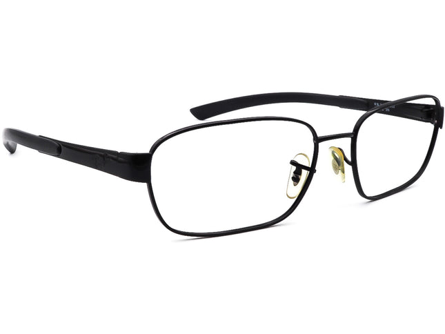Ray-Ban Sunglasses RB 3430 002 Black Rectangular Metal Italy 59 mm