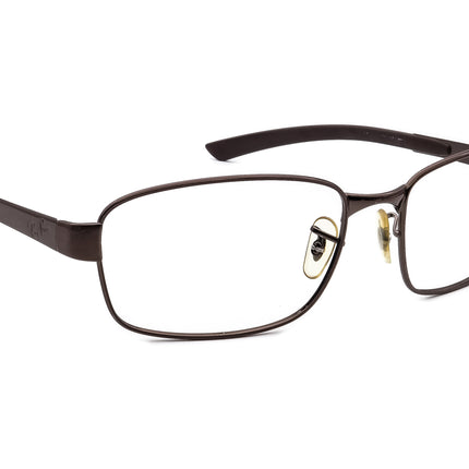 Ray-Ban Men's Sunglasses RB 3413 014 Brown Rectangular Metal 59 mm